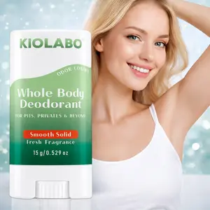 Long-Lasting Deodorant Stick, 15g Portable Odor Control Cream, Moisturizing Non-Greasy, Easy Absorption, All-Day Freshness for Men & Women