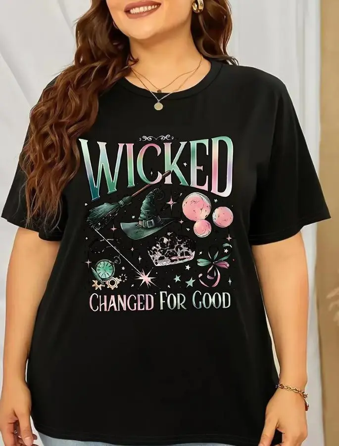 【Plus Size】Sweat-Resistant Cooling Tee Top Summer Black Casual Fabric Womenswear Day Comfortable Fitness Outdoor