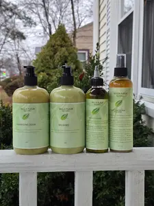 Le Shampoing Doux et le Balsamo nettoient et nourrissent