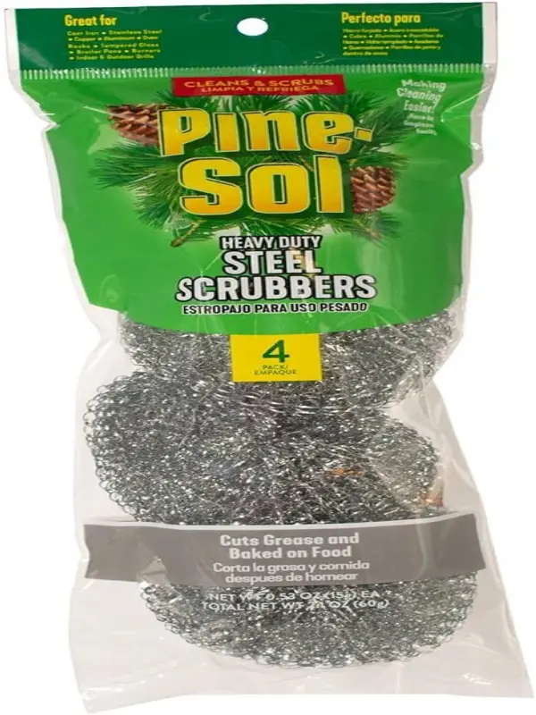 Pine-Sol Heavy-Duty Stainless Steel Scrubbers