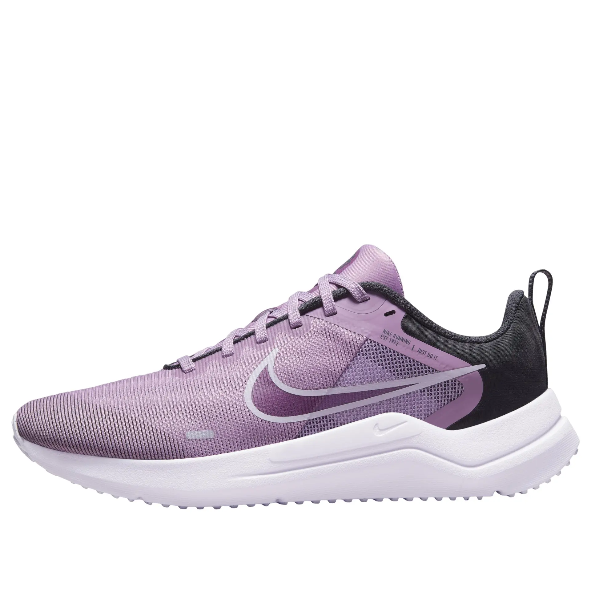 NIKE Women's Downshifter 12 Sneakers, Comfortable Running Athletic Shoes for Sporty Casual Everyday Wear, Sneakers For Women, Sporty Running Shoes, Ladies Sneakers, Amethyst Wave