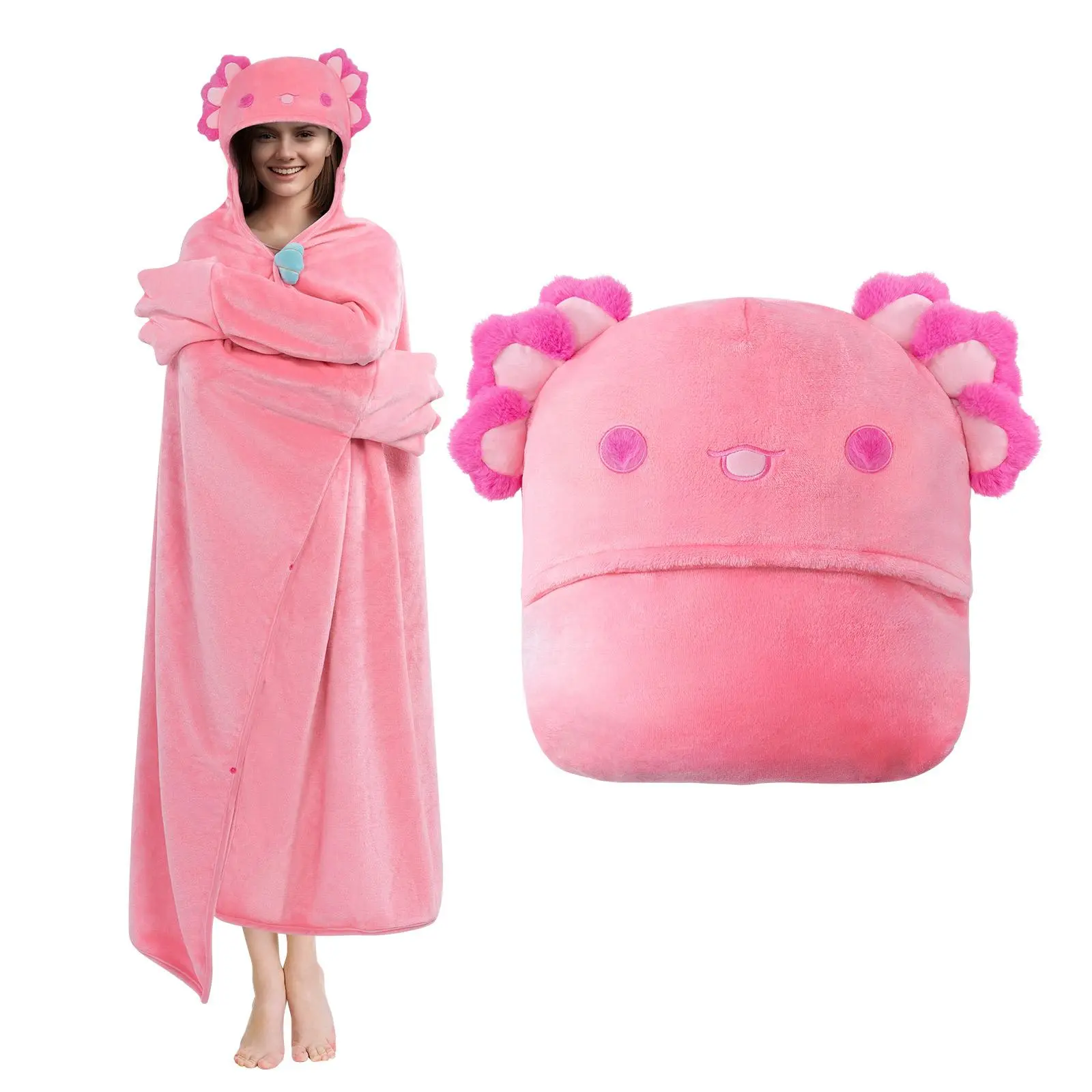 Pink Axolotl(170*135cm)