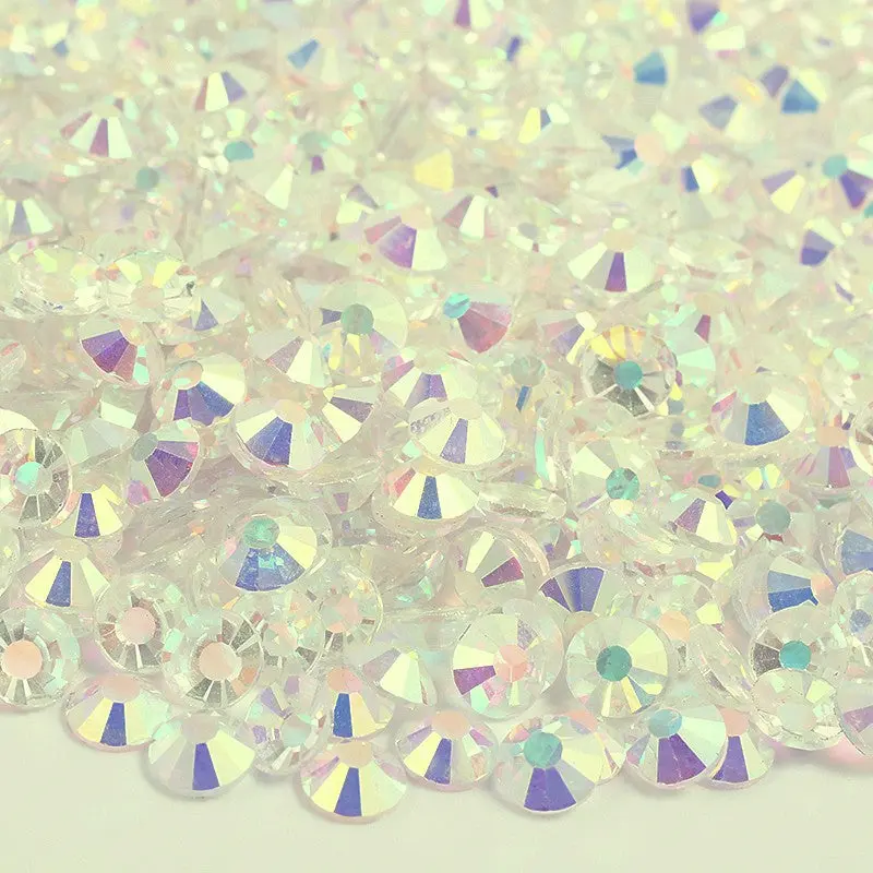 Transparent AB Glass Rhinestones Transparent AB Glass Rhinestones
