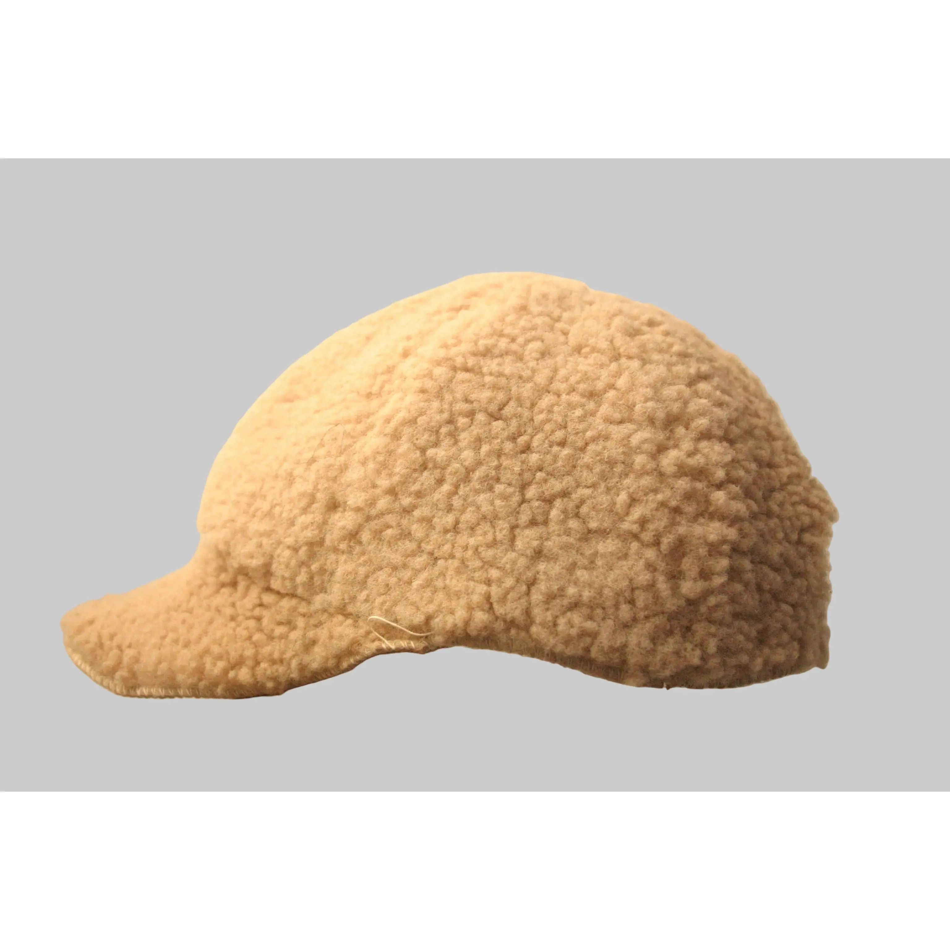 Sheepskin adjustable cap