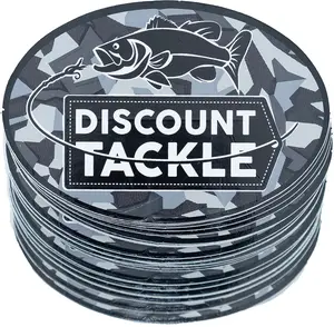 Discount Tackle Bulk Sticker Packs - 100 Count
