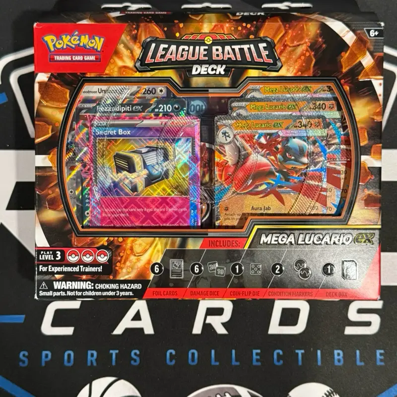 Pokémon TCG: Mega Lucario ex League Battle Deck – Factory Sealed