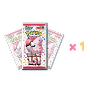 Pokemon TCG: 151 Korean Booster Pack - Live Rip - | 1x | 5x | 10x |