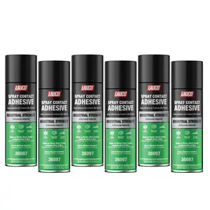 LAUCO Wax and Grease Remover 13oz Pack of 6 Sprayer Multi-Surface Paint Prep Cleaner for Auto Body, Garage | Works On Plastic, Metal, Fiberglass Powerful Solvent Degreaser