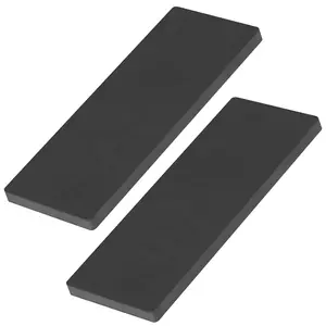 2 PCS 4" x 12" x 5/16" Steel Plate, Flat Welding Practice Coupon, Hot Rolled