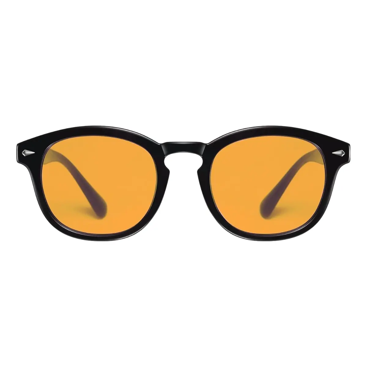 Stylish Square Blue Light Glasses - Unisex Special Blend Polycarbonate Full Rim Eyewear, Anti-Glare UV Protection Scratch-Resistant Lenses for Remote Workers, Heavy Computer Users, Daily Office Use, Stylish Protective Glasses