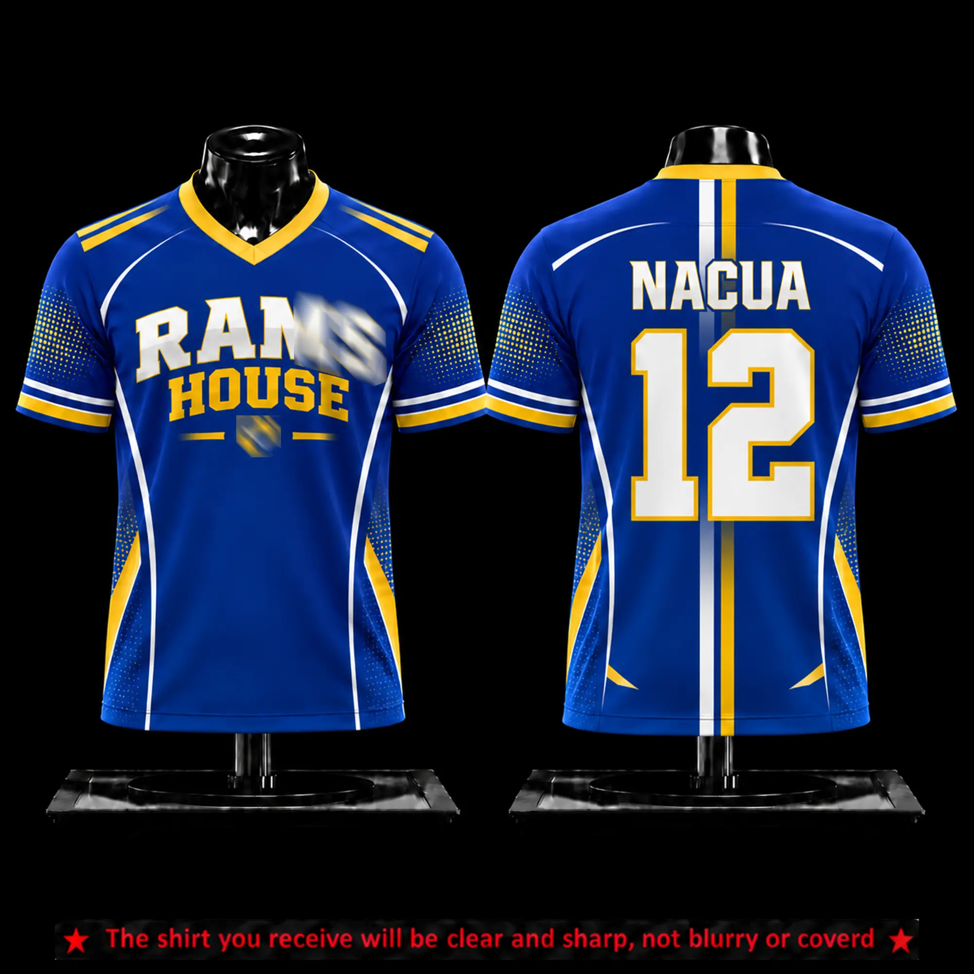 Puka Nacua 12 Premium Lightweight Breathable Fabric Jersey, Rams Football Fan Jersey Shirt, Rams Football Unisex Game Day Apparel, Gift For Football Fans, Boyfriends, Husband