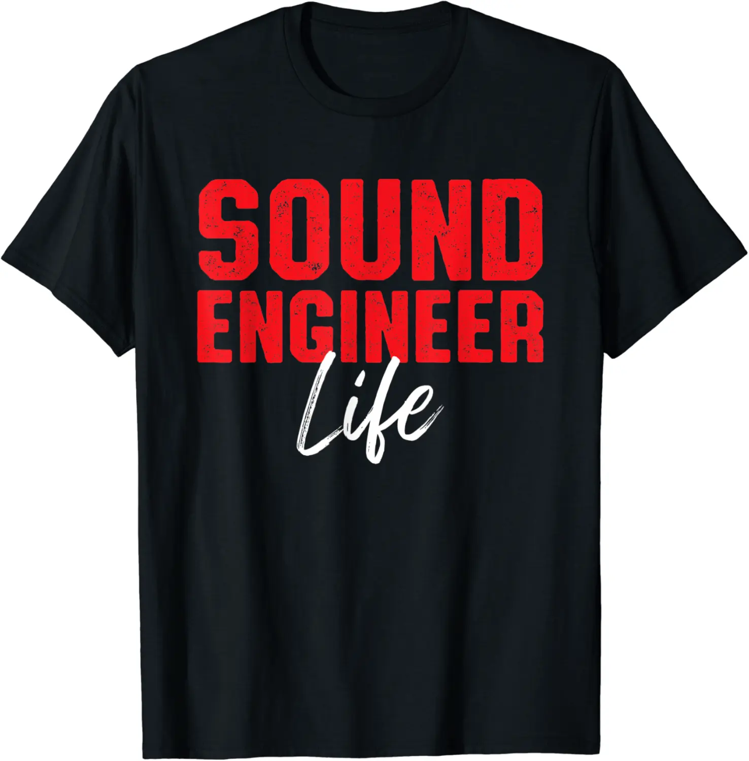 Studio Audio Engineer Life Sound Guy Tech T-Shirt - Matthewmatt Shop 90B08PG2B8P4