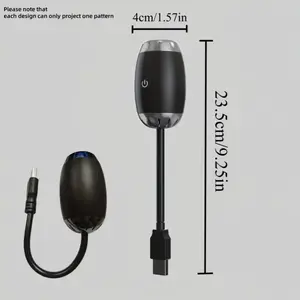 2026 NEW Car Starry Sky Projector Light, USB Powered Atmosphere Lamp for Car Roof, Bedroom & Party, 360° Rotatable Car Interior Lighting Car Ambient Lighting