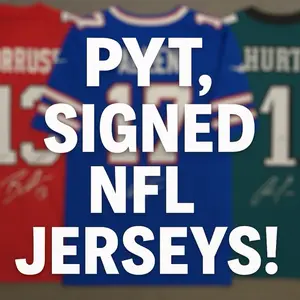 1 PYD| 1 MYSTERY JERSEY BOX BREAK | 2 RANDOM CARDS