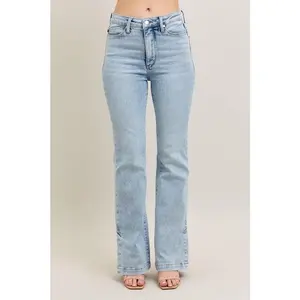 Judy Blue Tummy Control Women’s  Stretchy  Bootcut Denim Jeans