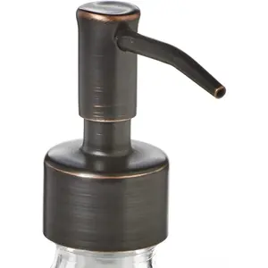 Replacement Pump for Soap Dispenser, Fits Liquid Soap Lotion Dish Soap Refill Dispenser 1 Pack Oil Rubbed Bronze
