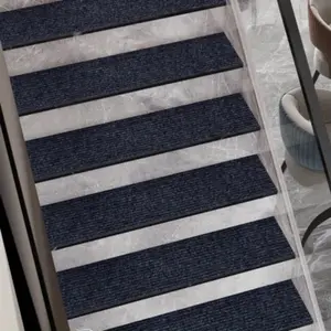 Self-Adhesive Non-Slip Stair Treads 22x70 Cm, 4 Mm Thick Reusable DIY Wall Decals, Floor Sticker, Home & Commercial Use, Easy Peel & Stick Decorations
