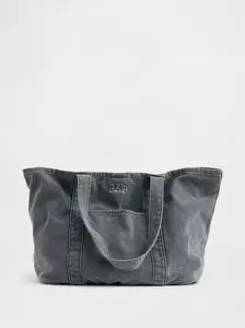 Women Gap Logo Tote Bag - Black