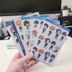 Blue lock sticker sheet