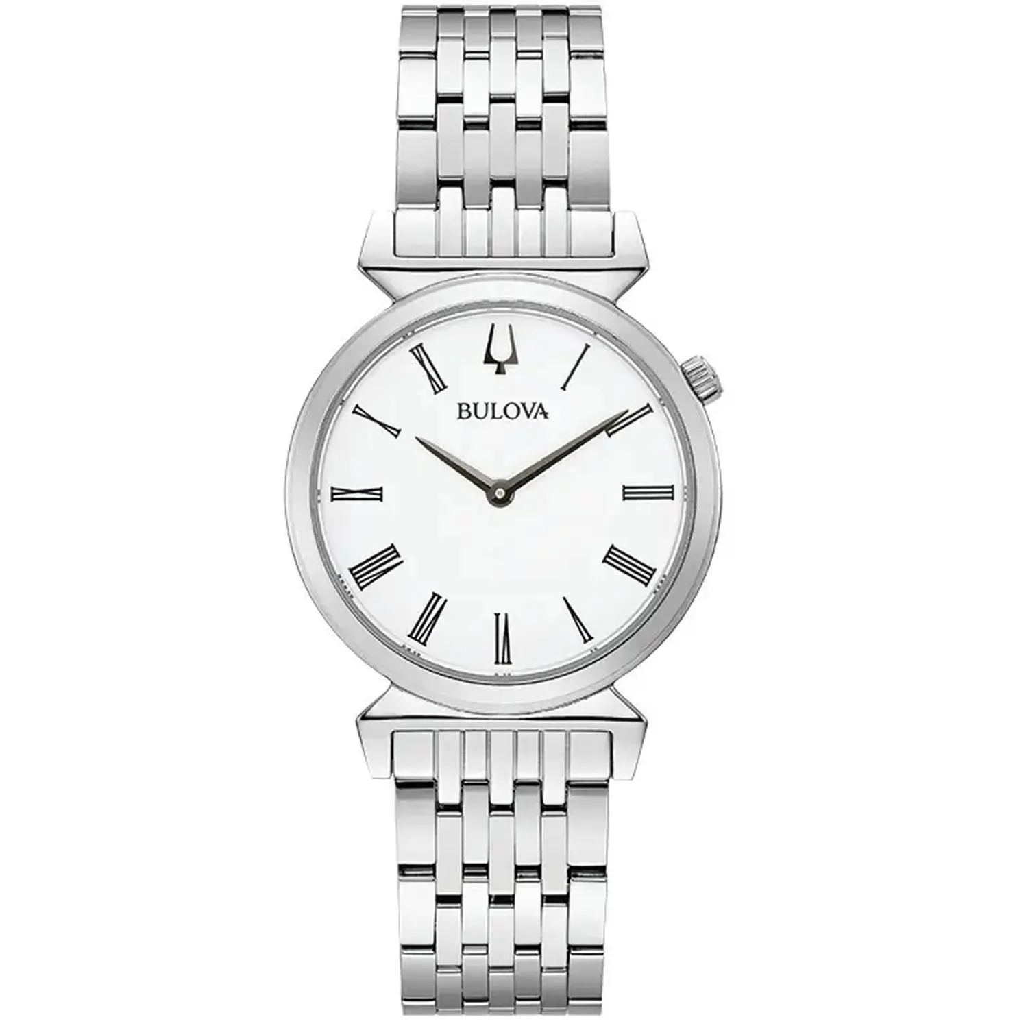 Bulova Women's Classic White Dial Watch - 96L275