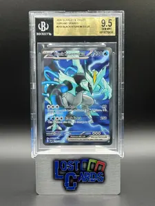 Pokemon TCG Black Kyurem ex | Surging Sparks 218/191 | BGS Graded GEM MINT 9.5