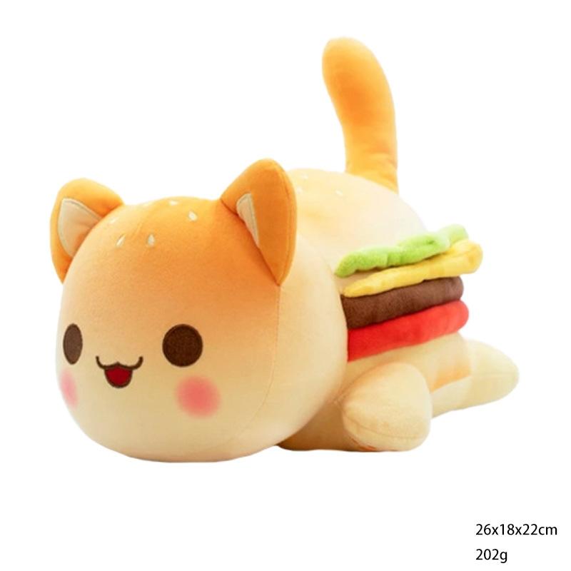 Cute Stuffed Animal, Soft Adorable Stuffed White Cat Plush Toy for Kids - Soft & Skin-Friendly, Bright & Colorful Design Cuddly Doll Gift, Childhood Stuffed Animal, Soft Cuddly Gift