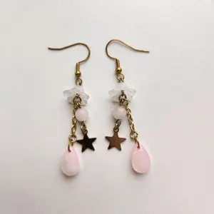 Floral Star Earrings