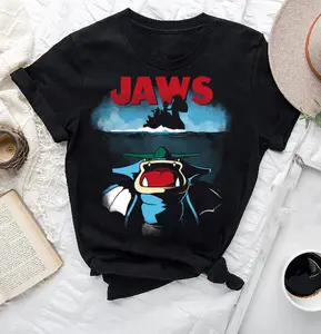 Gyarados Pokemon Kaiju T-Shirt, Pokemon Gyarados Shirt Fan Gifts, Gyarados Jaws Shirt, Pokemon Jaws Shirt, Jaws Movie Shirt