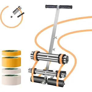 Tape Machine with Drawing Circle Kit, Parking Lot Striping Machine for Driveway, Asphalt or Concrete, Basketball Courts, Pickleball Court, Road Warning