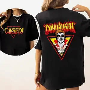 Danhausen Cursed T-Shirt, Sweatshirt, Hoodie, AEW Wrestling Fan Merch, Very Nice Very Evil Gift, Pro Wrestling Tee 2026, Funny Wrestling Shirt AJH