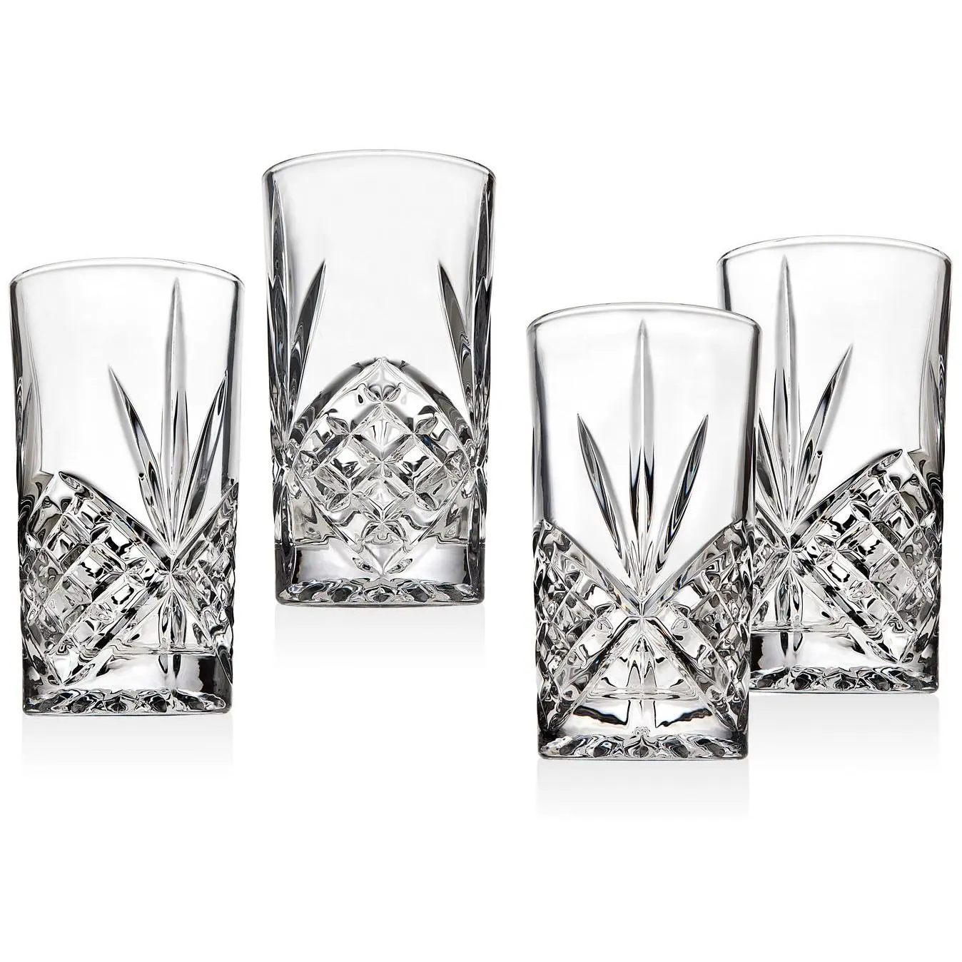 Godinger Dublin Set of 4 Highball Glasses