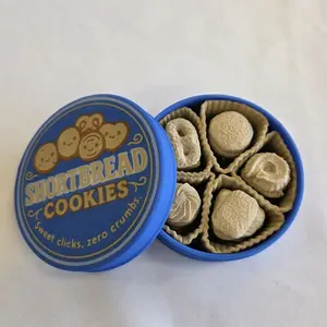 shortbread fidget clicker 3D