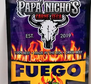 NEW 2025!!! Fuego Beef Jerky - Carne Seca 1.3 OZ