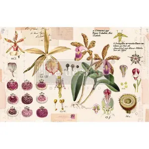 Re-Design with Prima Purple Beauty – DECOUPAGE DECOR TISSUE PAPER - 1 SHEET, 19″X30″