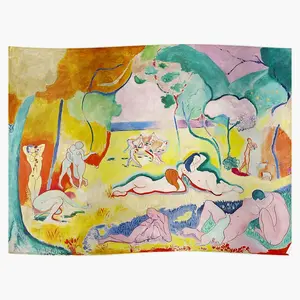 Matisse - Le Bonheur De Vivre (The Joy Of Life) Poster - Vibrant and Joyful Art Print of Henri Matisse's Masterpiece