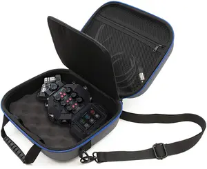 Travel Case Compatible with Zoom H8 Handy Recorder - Hard Shell Carrier with Adjustable Shoulder Strap & Padded Interior for Audio Recording Accessories