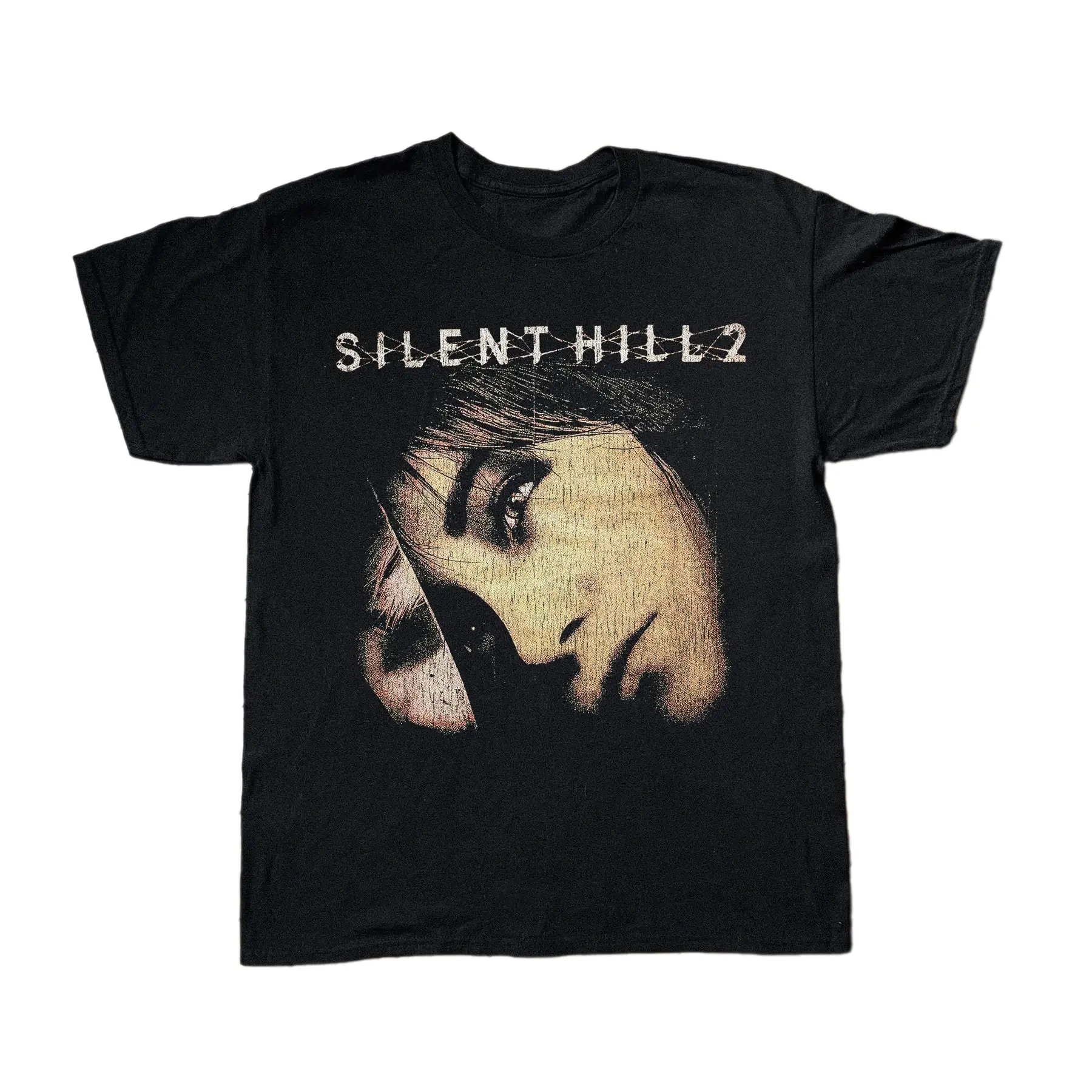 VINTAGE SILENT HILL 2 BLACK T-SHIRT Unisex Shirt, Funny shirt, Graphic Unisex Tee, All Color All size