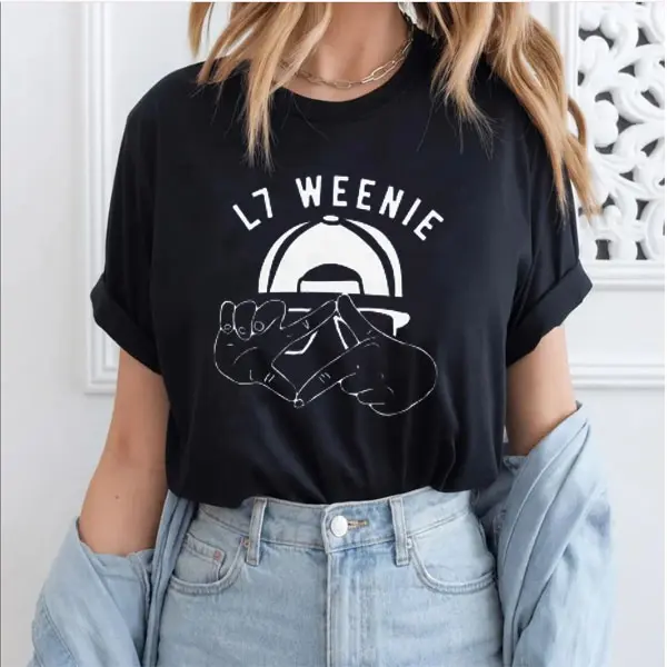 L7 Weenie Unisex T-Shirt Funny Retro 90s Quote Tee, The Sandlot Movie Inspired T-Shirt, Vintage Humor Graphic Tee, Nostalgia Gift for Him Her