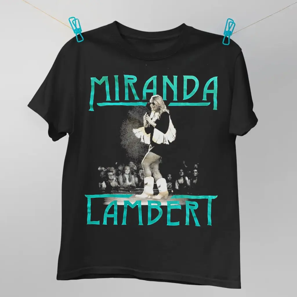 Miranda Lambert Livin’ Like Hippies Tour Unisex T-Shirt Vintage Streetwear Available S–5XL