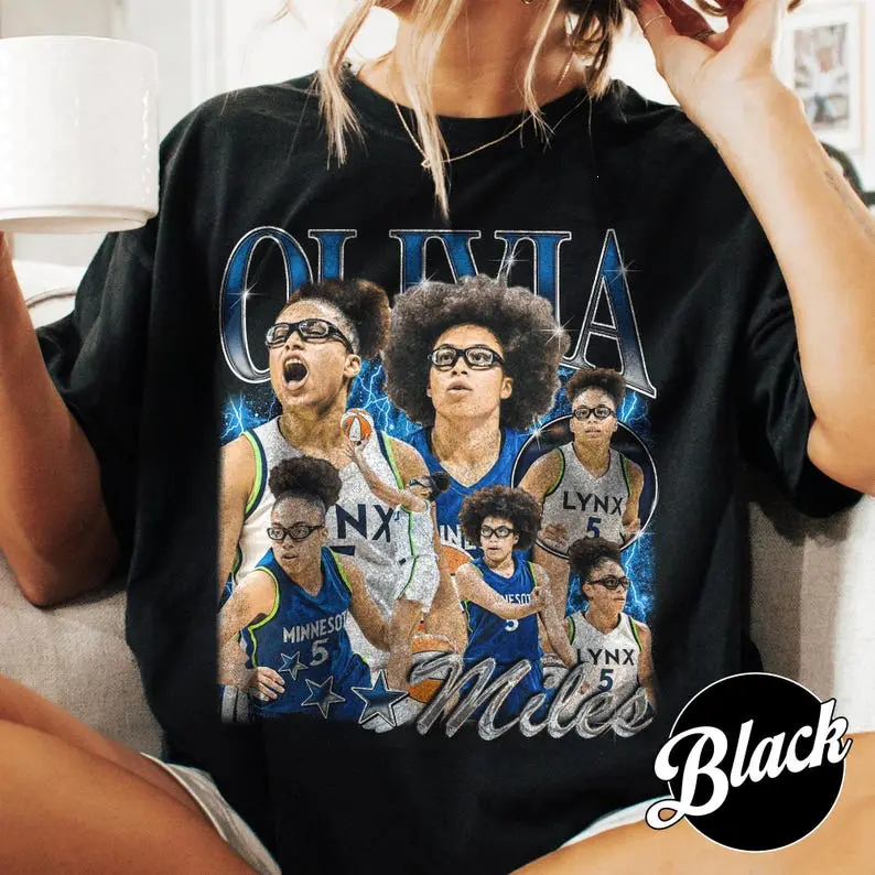 [Sale up to 50%] [Free Ship] Olivia Miles Minnesota Women Basketball Bootleg T-Shirt