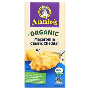 Annie's Homegrown Organic Macaroni & Cheese, Classic Cheddar, 6 oz (170 g)