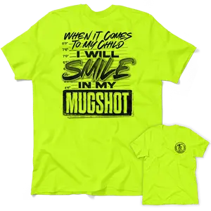 Smile In My Mugshot T-Shirt for proud Dads Casual Menswear Top Love Tee Streetwear Man Tshirt Crewneck Short sleeve | Funny, Graphic Tees, Apparel