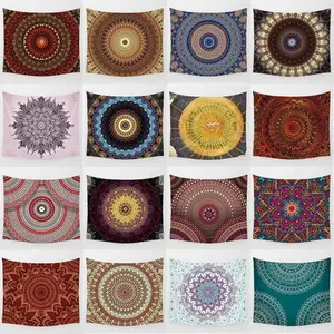 Home decor mandala wall art tapestry wall background decoration bedroom rectangle wall tapestry Wall Hanging Tapestry