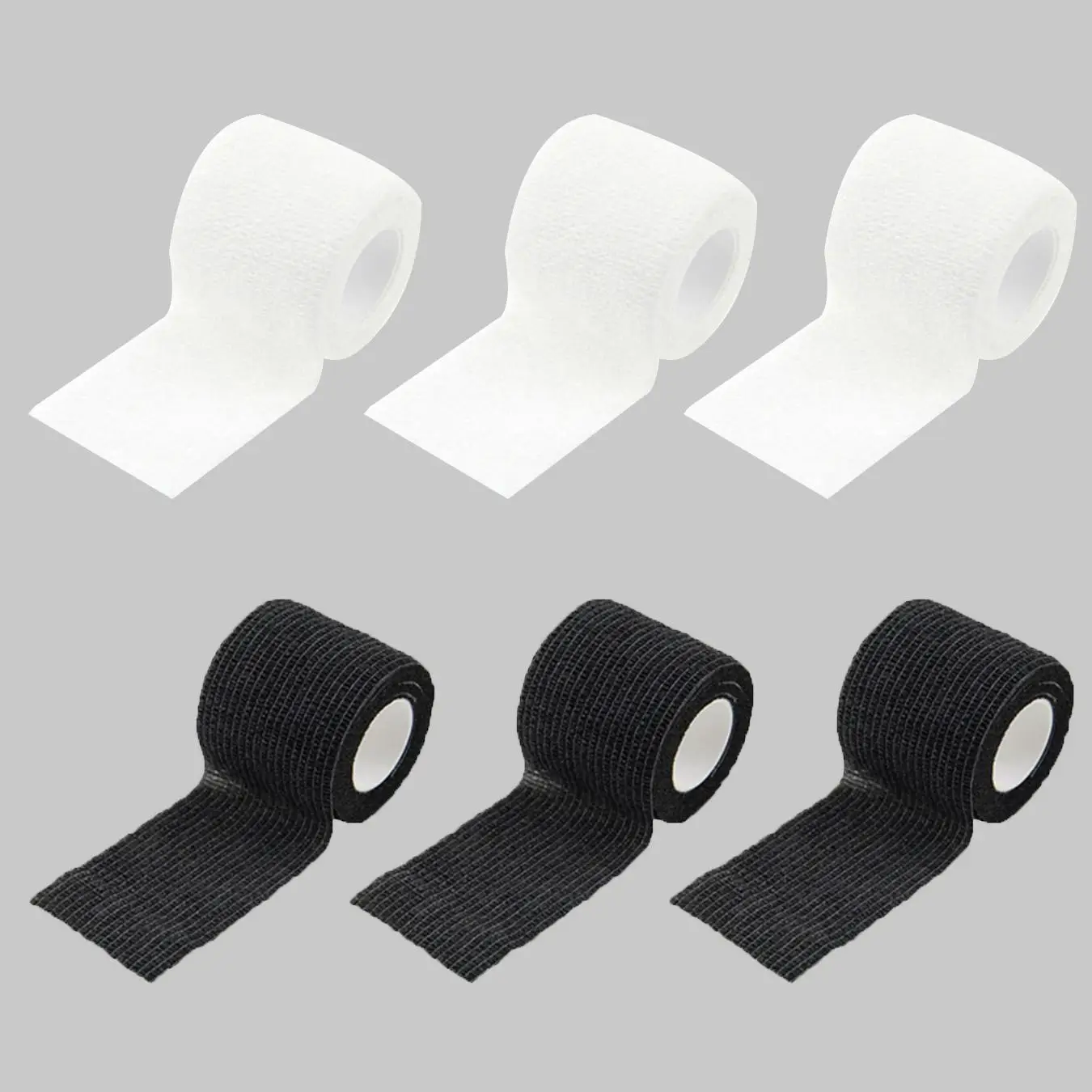 Summer Self Adhesive Breathable Sports Tapes, 6 Counts Elastic Non-woven Wrap for Ankle, Elbow, Gym Accessories Mini Essential Items, Sports Gadgets,