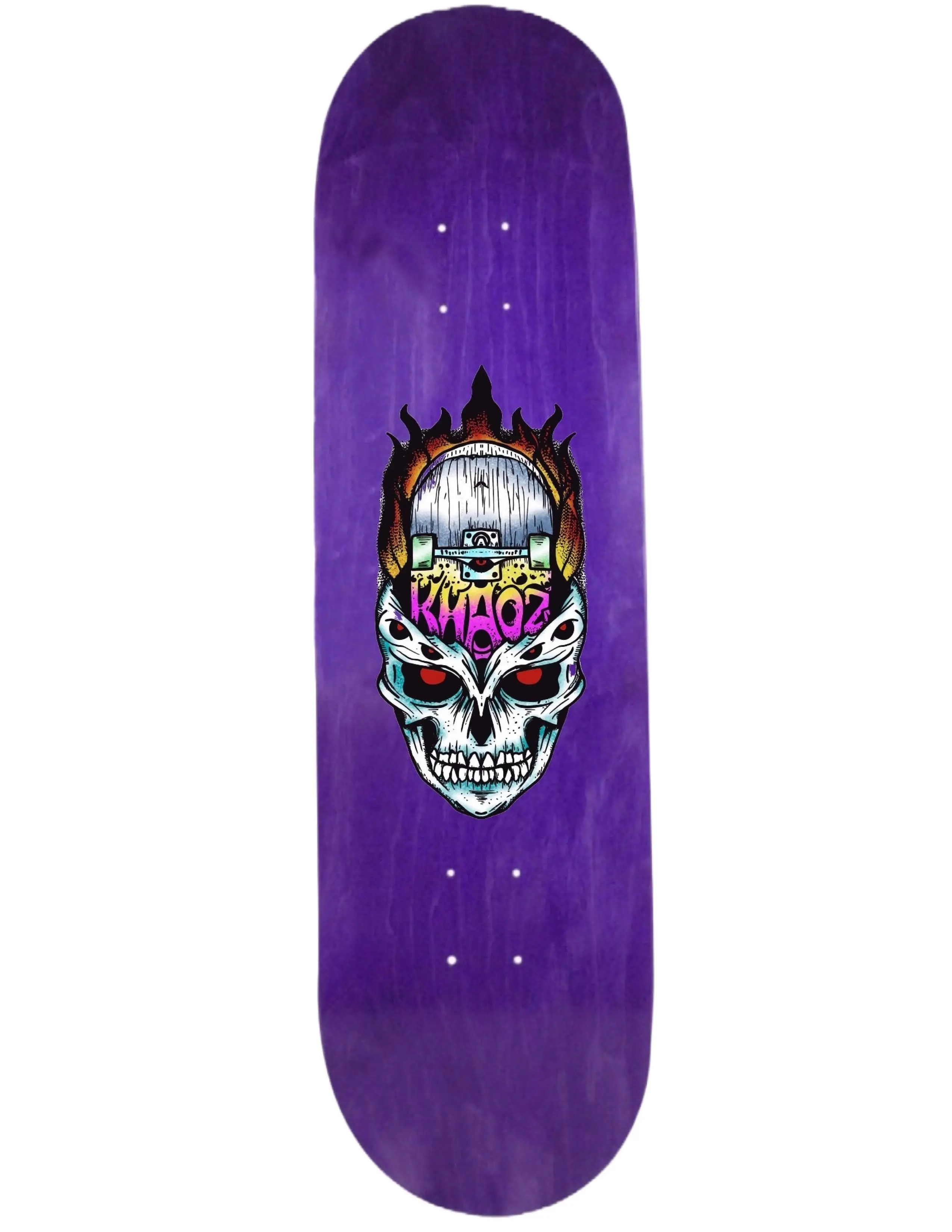 Khaoz Skateboards "New 2023 Logo"  skateboard deck