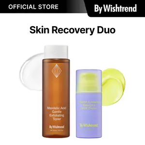 [By Wishtrend Official] Skin Recovery Duo | GENTLY & SAFELY RE-TEXTURIZE YOUR SKIN WITH MANDELIC ACID & NATURE'S RETINOL