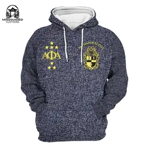 Ireishprint Alpha Phi Alpha Shirt, Royal Alpha Phi Alpha Fraternity All Over Print Hoodie