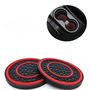 2 pcs car coaster non-slip dustproof easy to clean and easy to care for Wide range of use suitable for vehicles, home and outdoor Car Accessories