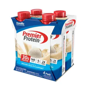 Premier Protein Shake Flavor Full Option, 30g Protein, 11 Fl Oz (4 Ct), Rich & Creamy Protein Drink for Energy & Nutrition!