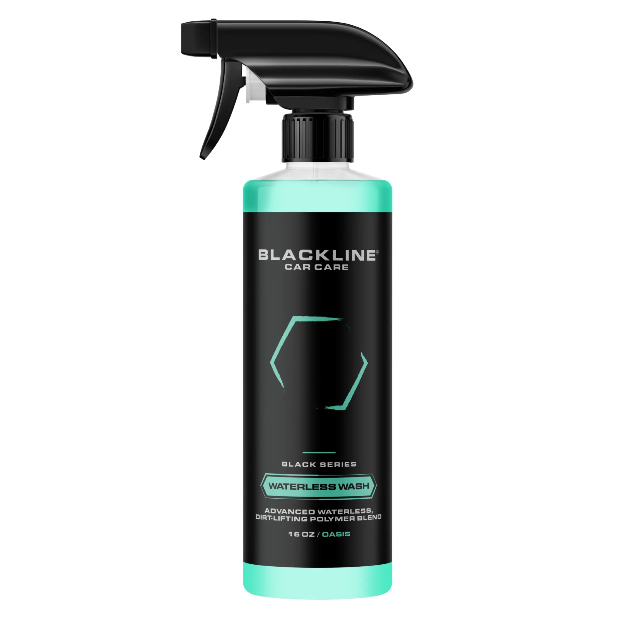 BLACKLINE WATERLESS WASH - Instant Shine Spray for Cars, Rims & Windows | No Hose Needed | Streak-Free Finish | Clean, Shine & Protect in One Step (16